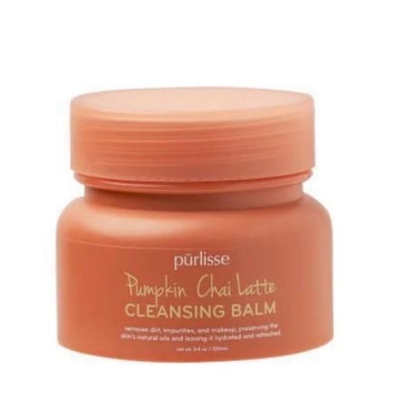 Purlisse Pumpkin Chai Latte Cleansing Balm - Orange and Yellow - Picture 2 of 2
